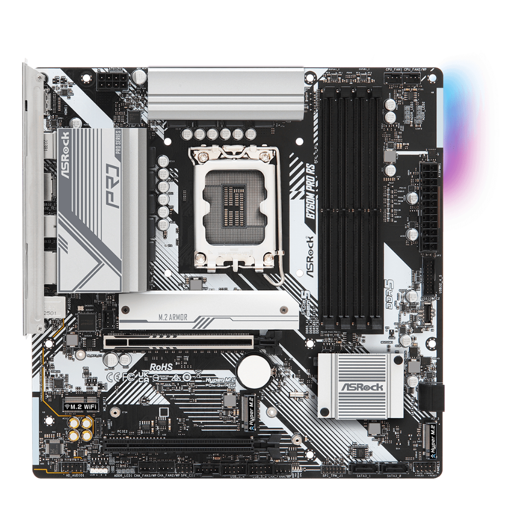 ASROCK B760M PRO RS/D5 DDR5 | MOTHERBOARD INTEL LGA1700 Micro ATX