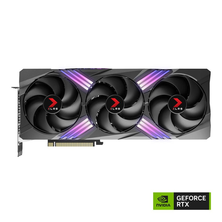 VGA PNY RTX 4080 16GB VERTO Triple Fan ARGB OC | RTX 4080 16GB GDDR6X