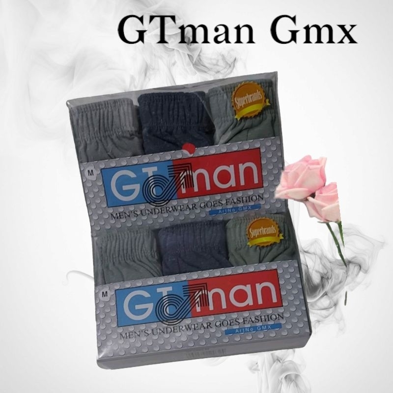 CD Pria Celana Dalam Cowok Isi 3 Gtman Gmx Gmy