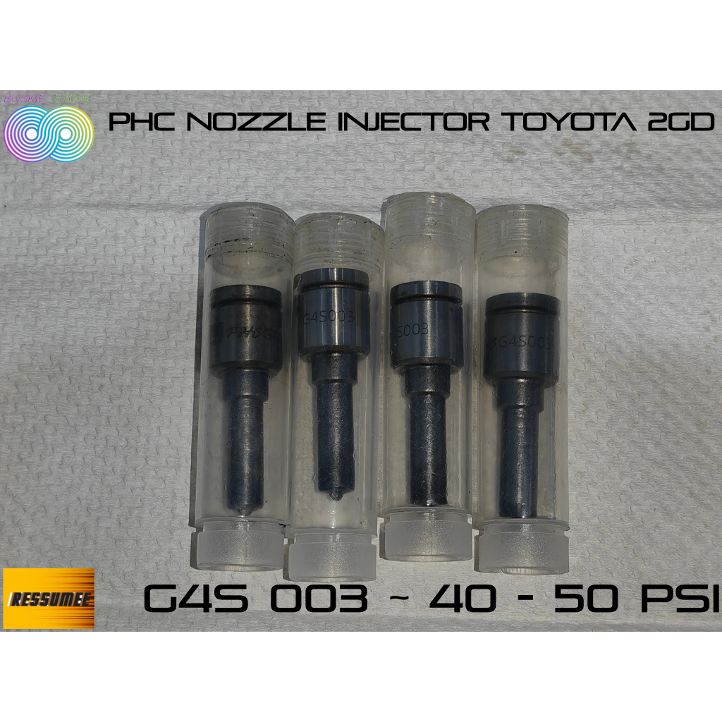PHC Nozzle Injector Toyota Fortuner Innova Hilux 2GD 40 - 50 PSI - Used