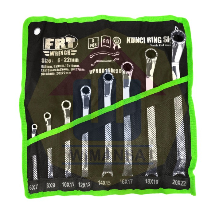 WMS-FRT KUNCI RING SET 6-22mm DOUBLE END WRENCH