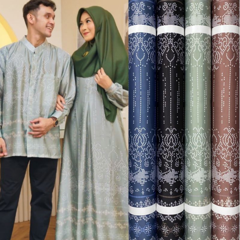 Kain Dr Silk Motif Venita harga setengah meter