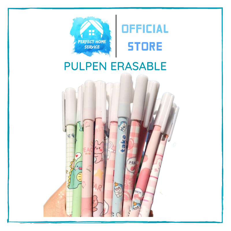 

PULPEN ERASABLE GEL MEKANIK 0.5 MM MOTIF KARTUN LUCU [PERFECTHOME]