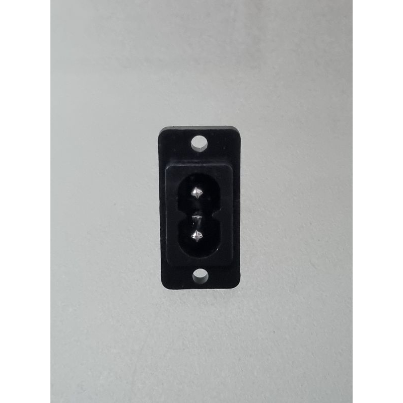 Soket power ac outlet 2 pin angka 8 - ac outlet 8