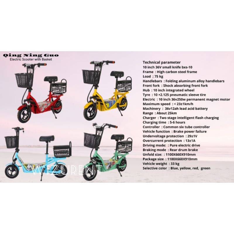 scooter/ sepeda listrik mini