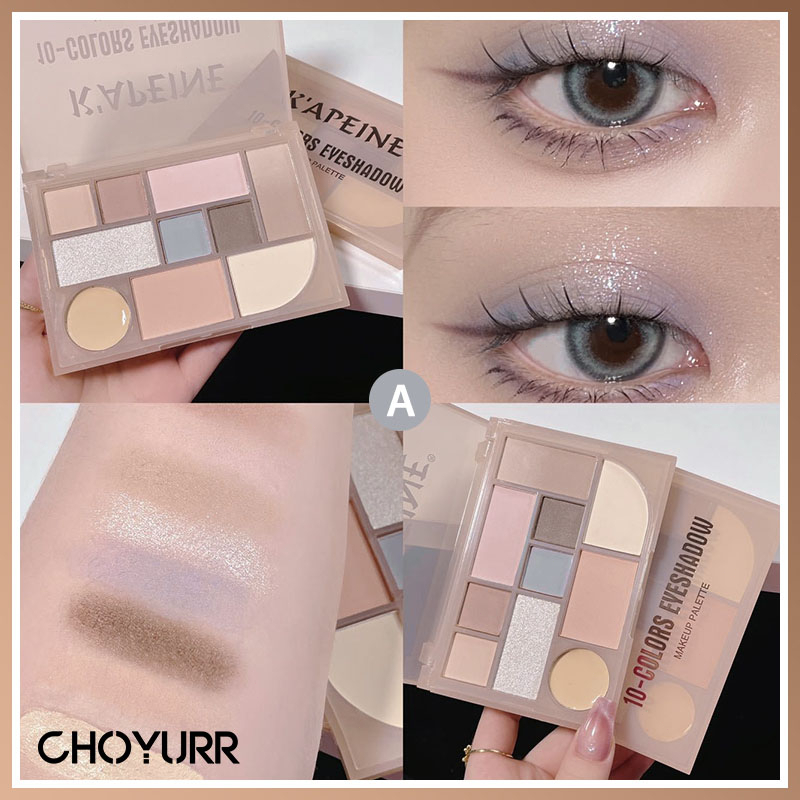 【COD】K'APEINE Eyeshadow  / Eyeshadow Korea Style 10 Warna-CH