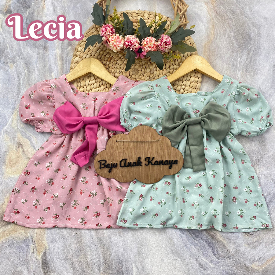 3-18 BLN DRESS BAYI LECIA DRESS BAYI PEREMPUAN