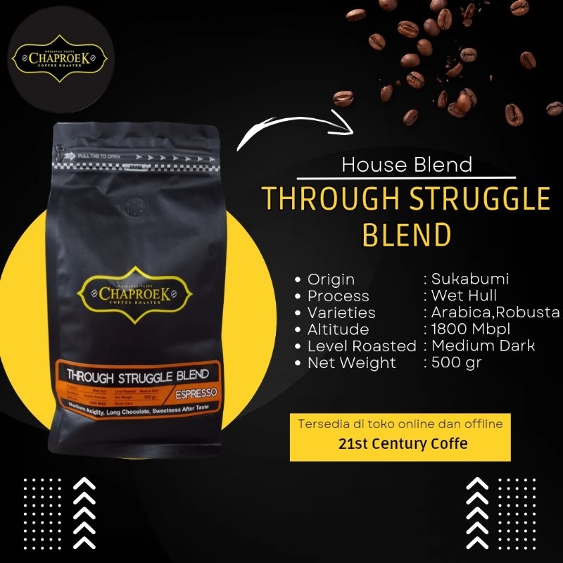 

Kopi House Blend Chaproek | Biji Kopi House Blend 500gr