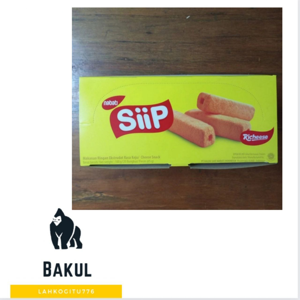 

nabati siip wafer nabati siip dengan berbagai varian rasa kemasan 5gr - keju