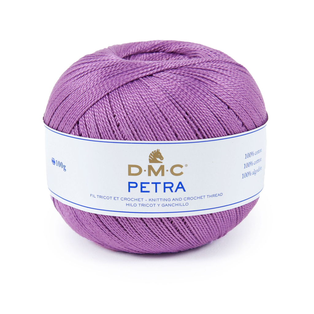 Benang Crochet DMC Petra 100 Gram - 53837 - Ultra Dark Lavender Ungu