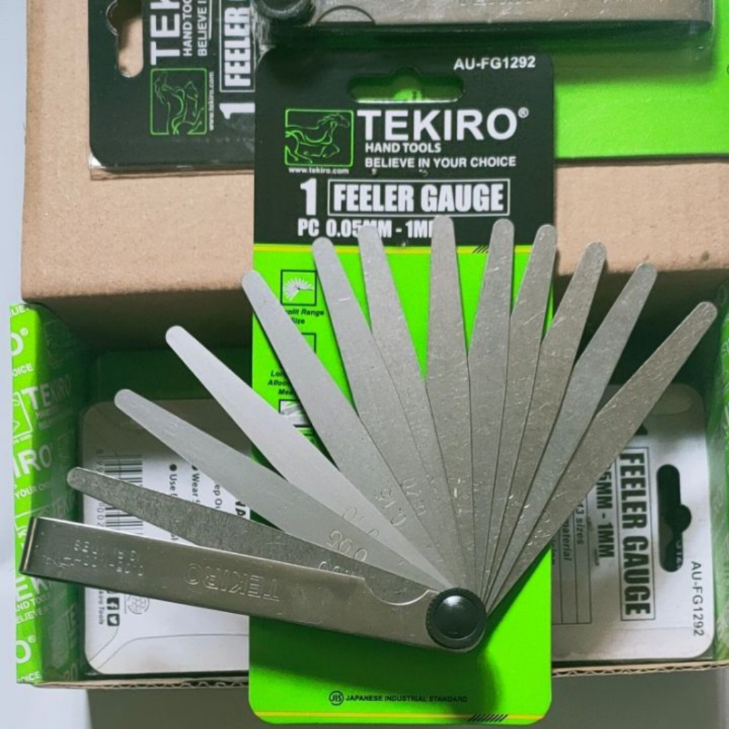 TEKIRO Feeler Gauge 13 Blades pengukur ketebalan / Pengukur stelan klep