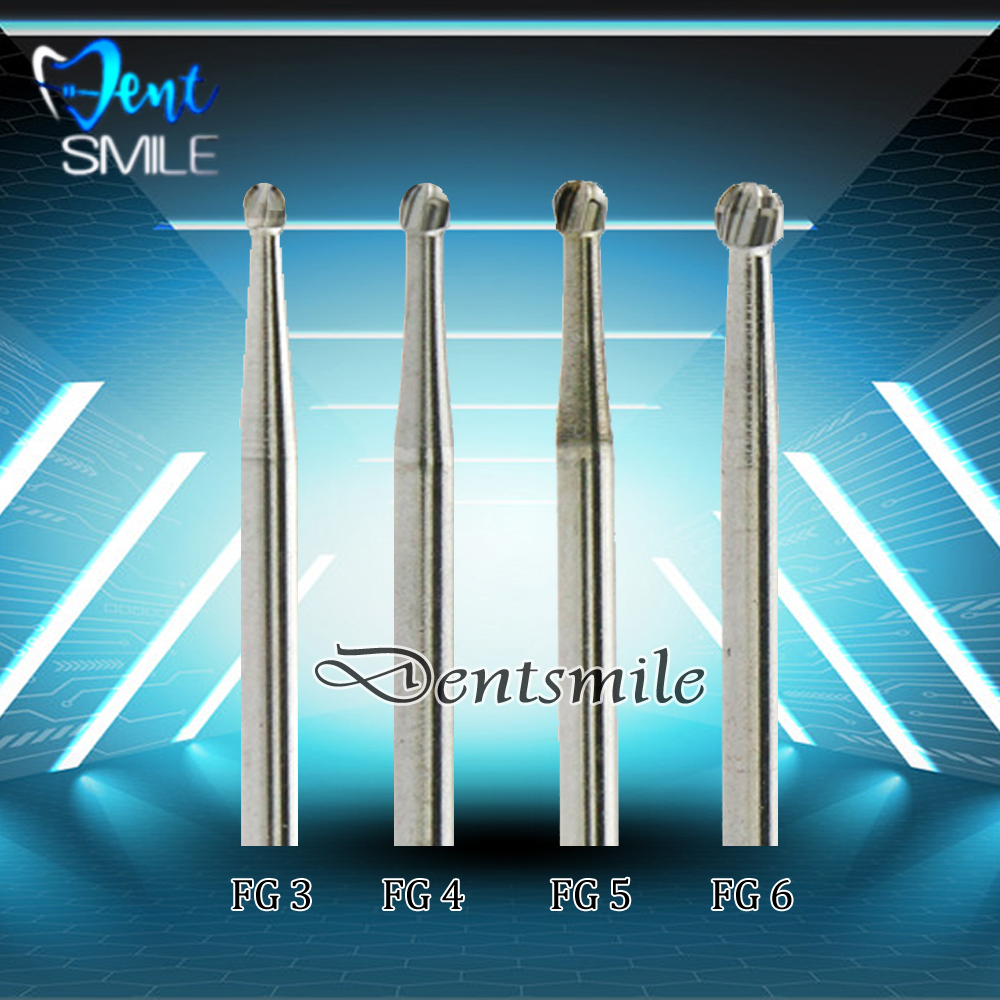 Dental carbide bur round bulat highspeed / dental bur / bor gigi