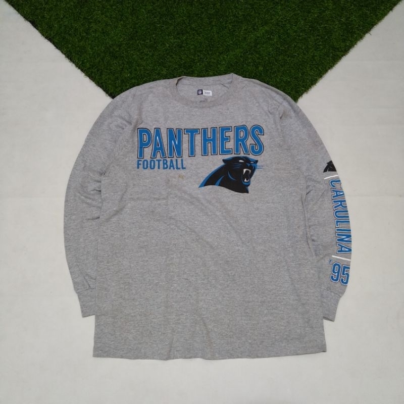 kaos NFL x PANTHERS longsleeve second bekas original branded casual