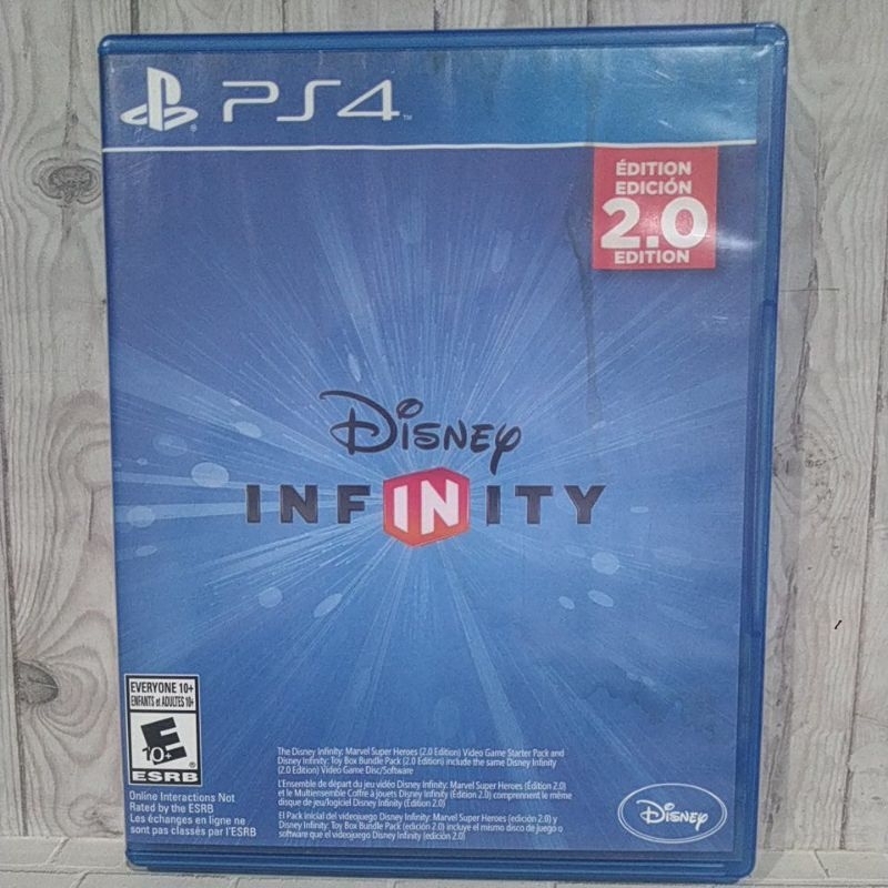 BD CD KASET ORIGINAL Ps4 Disney Infinity 2.0 Usa Bahasa Inggris Lengkap manual book