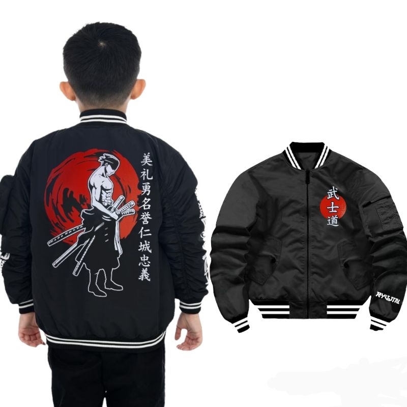 BEST seller/jaket bomber bolak balik/ bisbol anak laki-laki/perempuan/jaket terbaru/jaket keren 2023// jpang style street sunmori usia 5-10 tahun