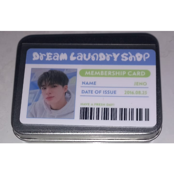 ID CARD JENO LAUNDRY SHOP NCT DREAM