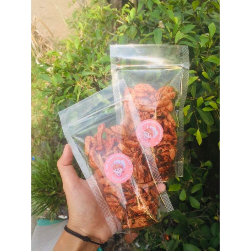 

Basreng pedas daun jeruk