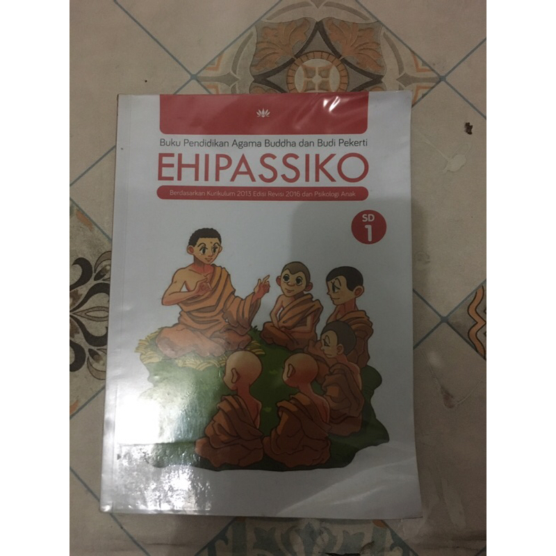 

Buku agama Budha Ehipassiko kelas 1 original bekas