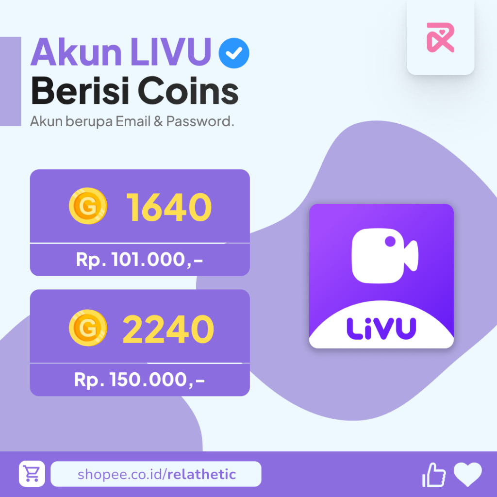 LIVU COIN TERMURAH INSTANT