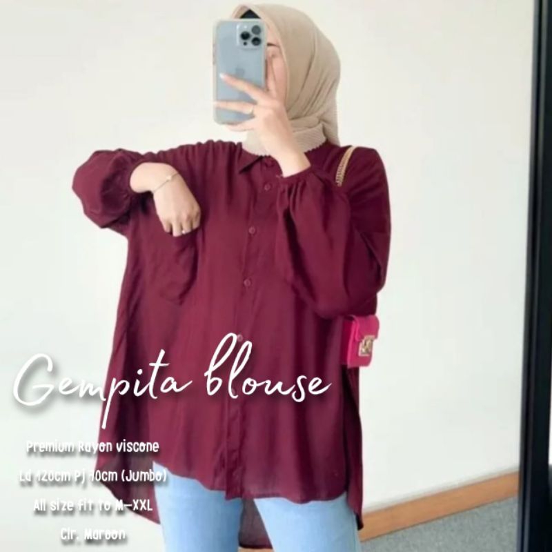 GEMPITA BLOUSE WANITA