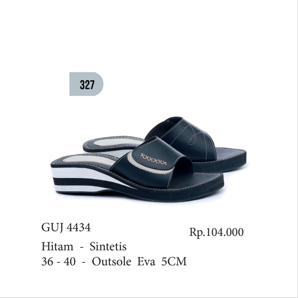 promo sandal wanita murah,sandal wedges wanita GUJ4434