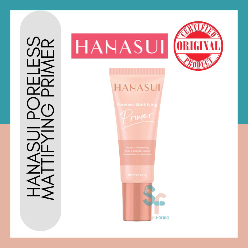 Hanasui Poreless Mattifying Primer 20gr/ Hanasui Primer