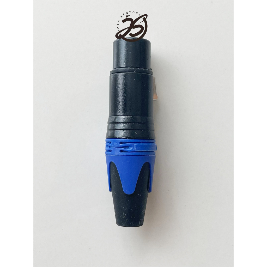 5 BUAH COVER XLR SOCKET CANON DENGAN KUNCI 5 WARNA JACK FEMALE XLR CANON