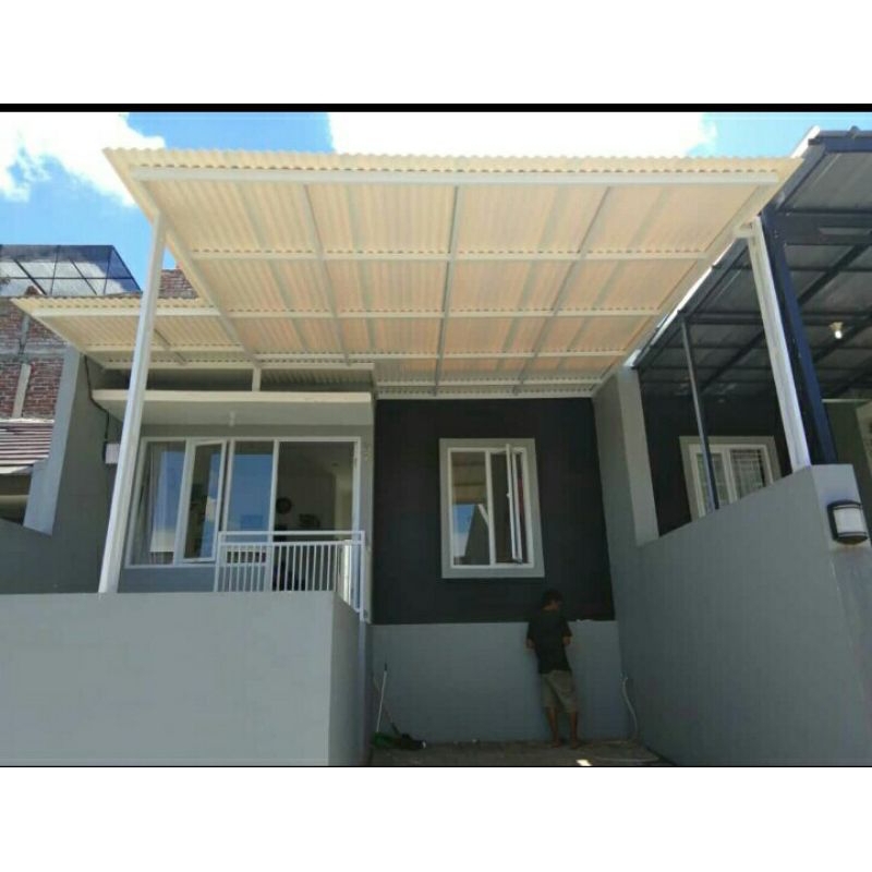 kanopi alderon transparan