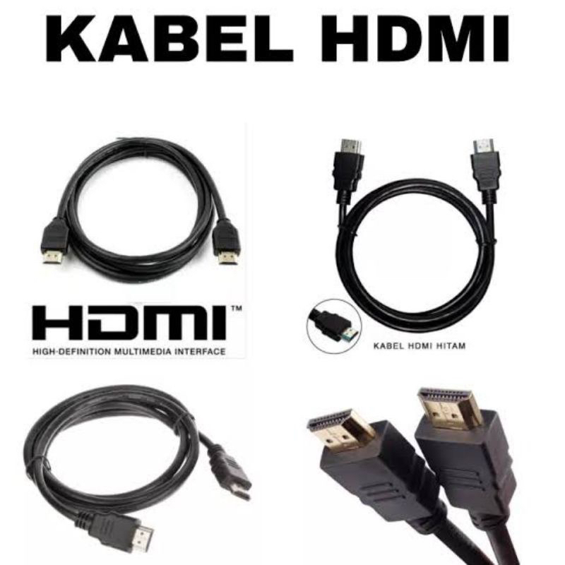 KABEL HDMI 1.5M STANDARD / HDMI 1.5 M MURAH / HDMI 1.5 METER CCTV TV KABEL HDMI 1.5 METER UNTUK CCTV DAN PC