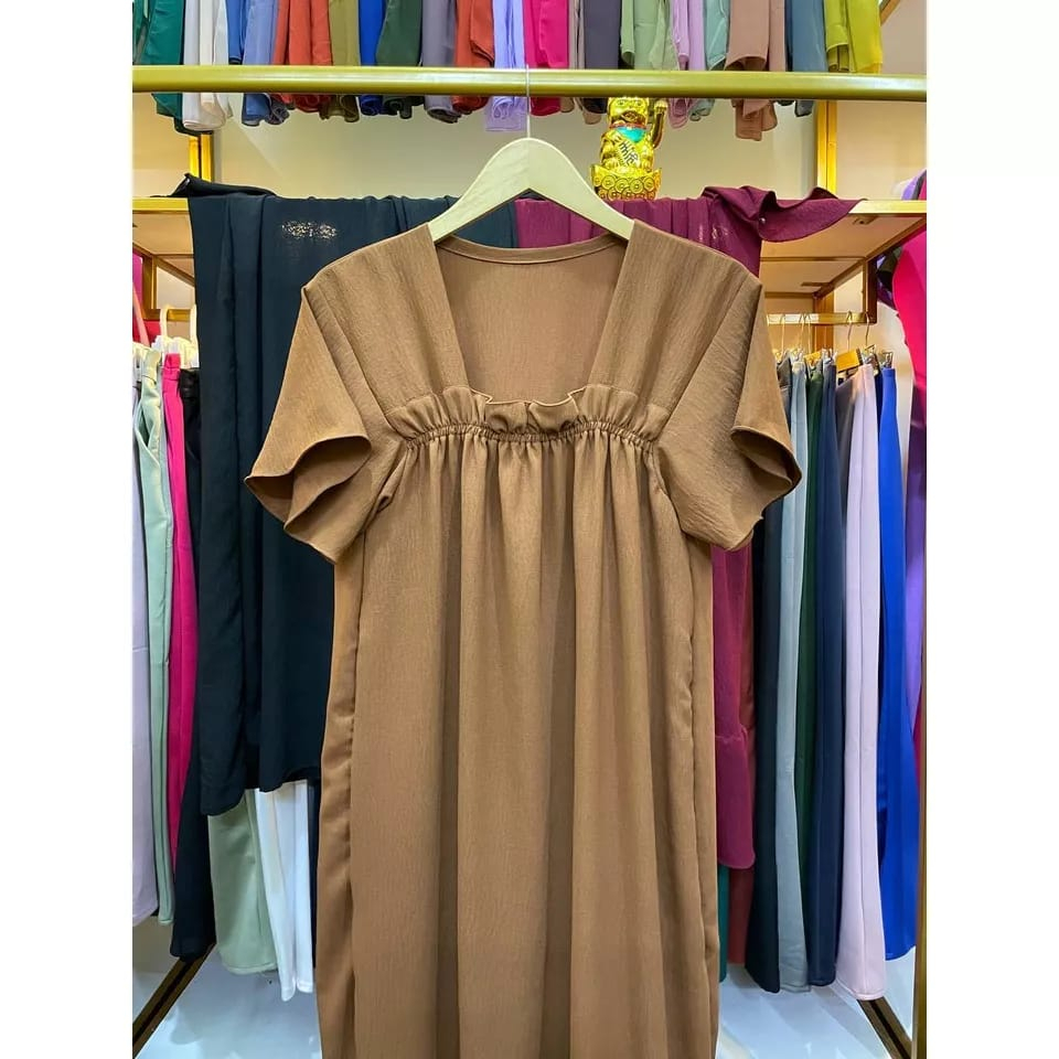 Daster cringkel airflow daster fuji korean style daster cantik polos trendy
