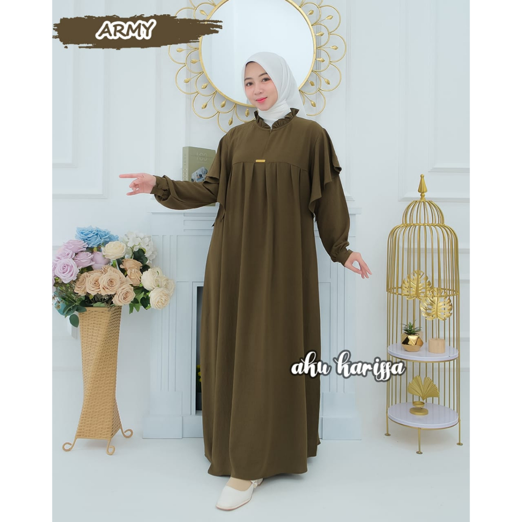 GAMIS AKU KARISSA ORIGINAL LATISYA DRESS/ DRESS BUSUI MODEL SIMPEL