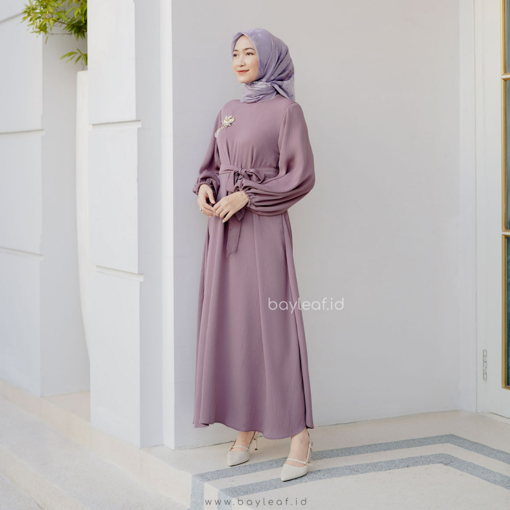 Mahalini by Bayleaf / Dress Premium Wanita