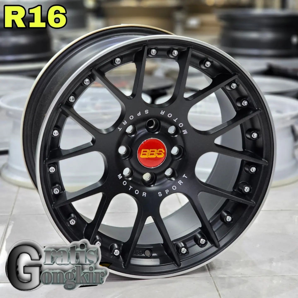 BBS CHR R16 velg mobil racing ring 16 murah avanza freed jazz yaris agya mobilio swift dll