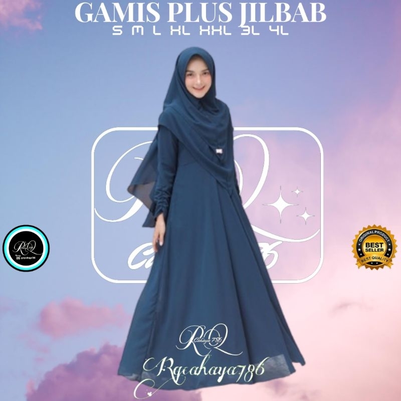 MAYRA SYARI PLUS KHIMAR UKURAN M - L - XL - XXL GAMIS SYARI BUSUI JUMBO MURAH DRESS SET JILBAB KONDANGAN PESTA TERBARU BUSUI POLOS SERAGAM BAJU WANITA FASHION MUSLIM REMAJA HAJI UMROH TERLARIS DISKON PREMIUM BERKUALITAS REMAJA BIG SIZE MAYRA