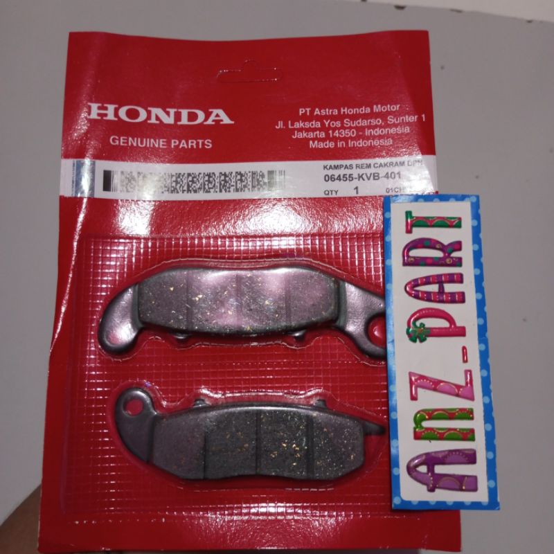 Kampas Rem (Disk) Cakram Depan - Vario 110 Old