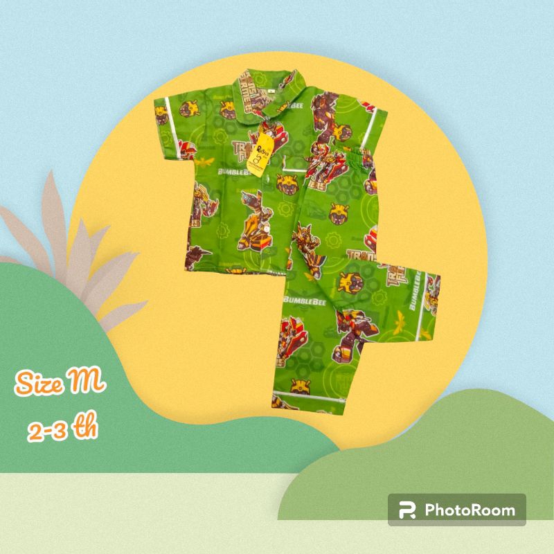 baju tidur/ baju tidur anak / baju katun / karakter / helli kitty / kuda poni