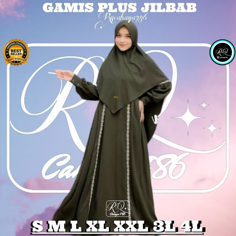 ALMIRA SYARI UKURAN M - L - XL - XXL - XXXL - 4XL GAMIS SET SYARI GAMIS JUMBO BUSUI DRESS MURAH GAMIS SYAR'I PLUS KHIMAR KONDANGAN GAMIS RENDA GAMIS KEKINIAN GAMIS REMAJA GAMIS TERBARU BAJU GAMIS WANITA FASHION MUSLIM BAJU LEBARAN DRESS WANITA UMROH HAJI