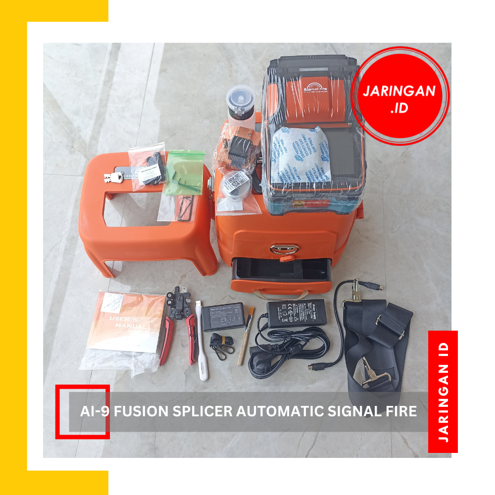 AI-9 FUSION SPLICER AUTOMATIC INTELLIGENT SIGNAL FIRE AI 9