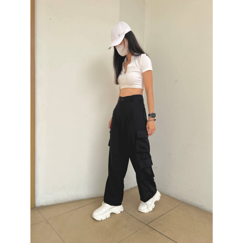 Donna Pocket Pants PK