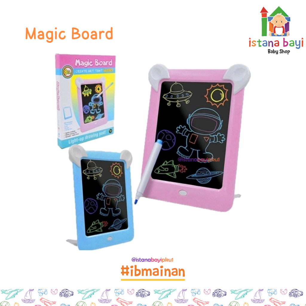 Mainan Edukasi - Magic Board 85127 - Mainan Papan Tulis