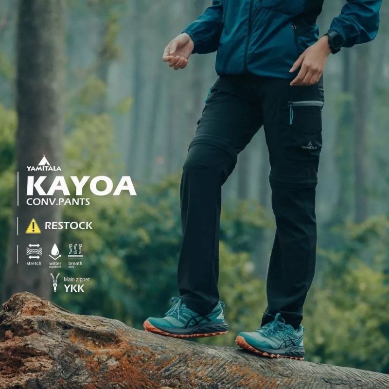 Celana Sambung Yamitala Kayoa Convertible Pants