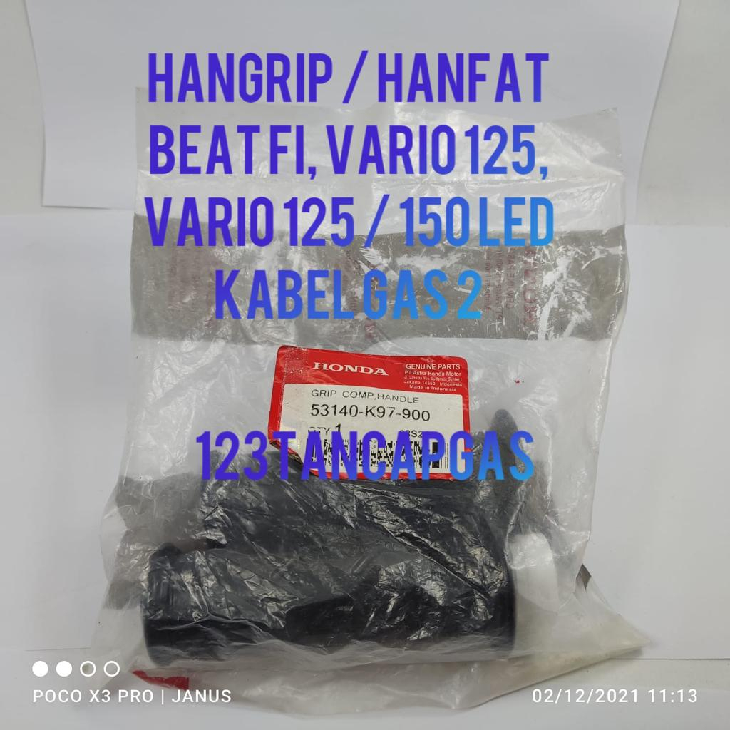 HANGRIP SET HONDA PCX 150 FI KABEL GAS 2 KUALITAS ASLI ORIGINAL  BISA JUGA UNTUK MOTOR BEAT FI VARIO