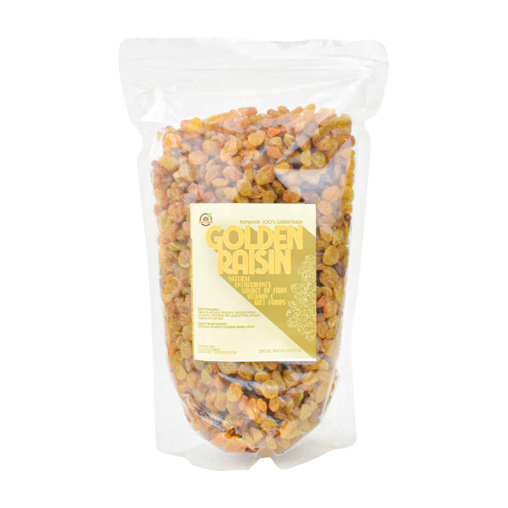 Golden Raisin Mini (kismis kuning) - 1kg