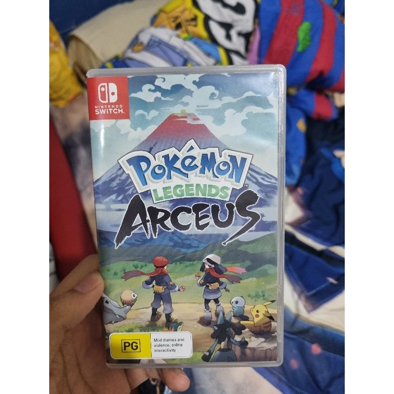 Kaset Game Nintendo Switch Pokemon Legend Arceus seken / second
