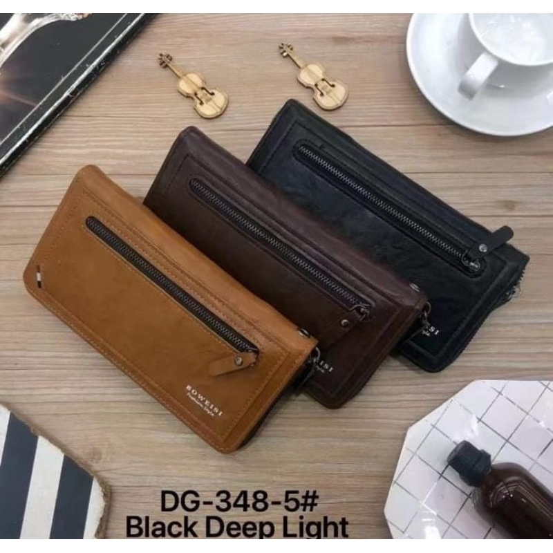 Dompet panjang kulit 1 resleting