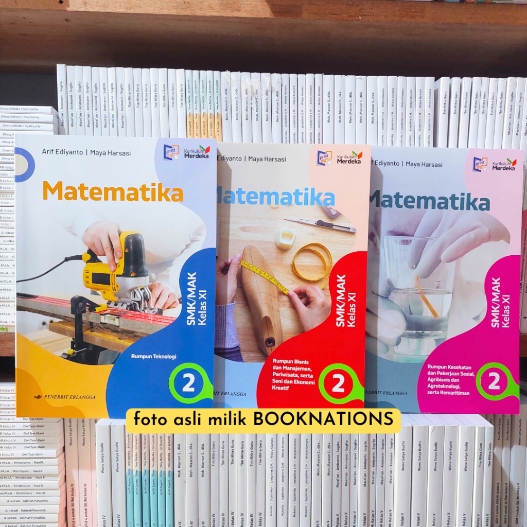 Buku MATEMATIKA SMK Kelas 11 XI SMK ERLANGGA Kurikulum Merdeka