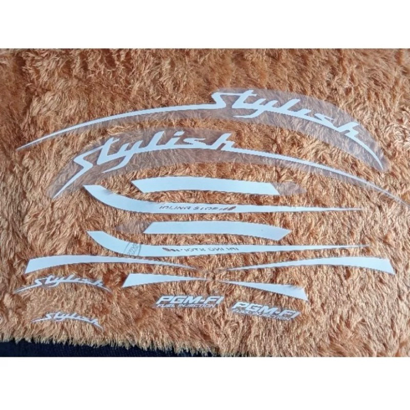 Striping Scoopy Stylish transparan