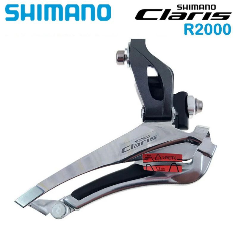 Fd Shimano claris R2000-F 2x8 speed braze on original