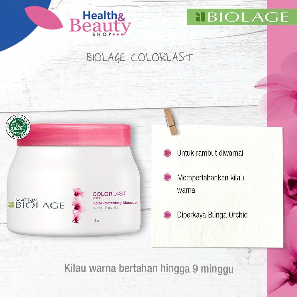 Matrix Biolage ColorLast Masque 490gr