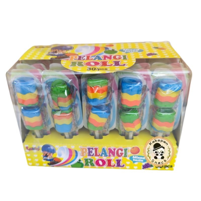 LUVMI PELANGI ROLL BOX KUNING ISI 30